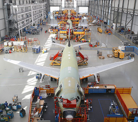 Airbus A320 production increase to 46 per month